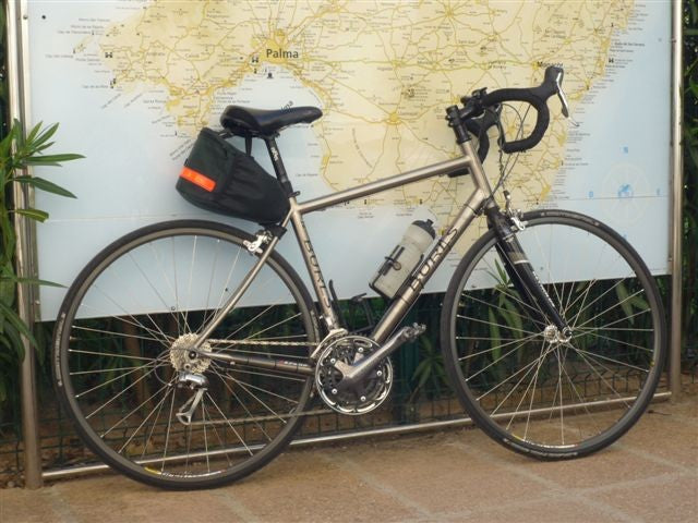 Kari's Mallorca Ti Audax Machine