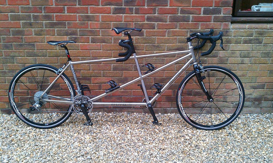 A Custom Titanium Tandem